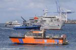 ID 13447 NIVAGA III (2015/1337GT/60.5m/imo 9739707) - arriving back into Aucklandâ€™s Wynyard Wharf following trials in the Hauraki Gulf since having undergone refit and refurb at the Titan Marine...