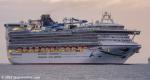ID 12945 P&O's PACIFIC ENCOUNTER (2002/108977gt/10852dwt/IMO 9192363/ex-STAR PRINCESS. Renamed CARNIVAL ENCOUNTER) arrives in Auckland for her first call since being transferred to Carnival's P&O Australia's...