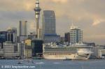 ID 12950 P&O's PACIFIC ENCOUNTER (2002/108977gt/10852dwt/IMO 9192363/ex-STAR PRINCESS. Renamed CARNIVAL ENCOUNTER) arrives in Auckland for her first call since being transferred to Carnival's P&O Australia's...