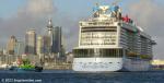 ID 12959 Royal Caribbean's 348m long QUANTUM OF THE SEAS (2014/IMO 9549463/168666gt) made her maiden call at Auckland today arriving in port from Tauranga just after sunrise. 
She is the second of RCL's...