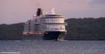 ID 13833 Auckland turned on a dazzling morning for the maiden arrival of Cunard Lineâ€™s 2024-built QUEEN ANNE (IMO 9839399/ 114,188gt) from Nukuâ€™alofa, with the portâ€™s EV tug SPARKY giving...