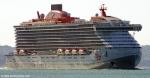 ID 13329 RESILIENT LADY (2022/108232gt/10000dwt/IMO 9805348), one of Virgin Voyages adults-only cruise ship fleet, arrived into Auckland from Tauranga. 
She is the first Virgin vessel to come Downunder....