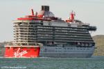 ID 13331 RESILIENT LADY (2022/108232gt/10000dwt/IMO 9805348), one of Virgin Voyages adults-only cruise ship fleet, arrived into Auckland from Tauranga. 
She is the first Virgin vessel to come Downunder....