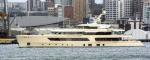 ID 12360 SAMAYA (2017) - a 69m superyacht by Feadship in the The Netherlands. She is seen here departing Auckland bound for Papeete, Tahiti. Flagged in the Marshall Islands, the 1600gt SAMAYA has a top speed...