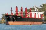ID 12248 SINGAN (2020/21526gt/33963dwt/IMO 9873735) - 
China Navigation Co's newbuild bulker sails from Auckland's Chelsea Sugar Refinery. She arrived from Puerto Quetzal, Guatamala on 26 January.
 