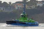 ID 12641 SPARKY (2022/353gt/67dwt/IMO 9909699) - Ports of Auckland's new e-tug SPARKY, the world's first full-sized electric tug, crew training before beginning everyday operations.