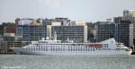 ID 13343 STAR BREEZE (1989/9975grt/12969gt since lengtheneing/IMO 8807997, ex-SEABOURN SPIRIT) outbound from Auckland, next stop Fiji. She was renamed STAR BREEZE in 2015 and was lengthened in 2019 having been...