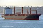 ID 12260 China Navigation's newbuild SUVA CHIEF (IMO 9861897/30072gt/2750TEU) arrived in Auckland from Fiji for her maiden call. 
The 186m vessel, one of three identical new ships to join the fleet (inc Lae...