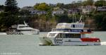ID 13433 Explore Groups' ISLAND EXPLORER and TE WAIPIKI which connects downtown Auckland with Waiheke Island and now with her newly enclosed upper deck. The two newest commuter ferries on Auckland's Waitemata...