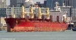 ID 13894 UNI BULKER (2016 / IMO 9731808 / 23269gt / 37675dwt) - sails for Napier. Owned by Uni-Asia Shipping of Hong Kong and managed and operated by Uni Ships & Management also of Hong Kong.